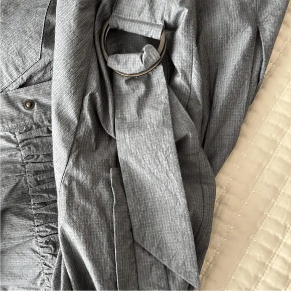 Stella McCartney Gray Belted Jacket - Picture 13 of 13